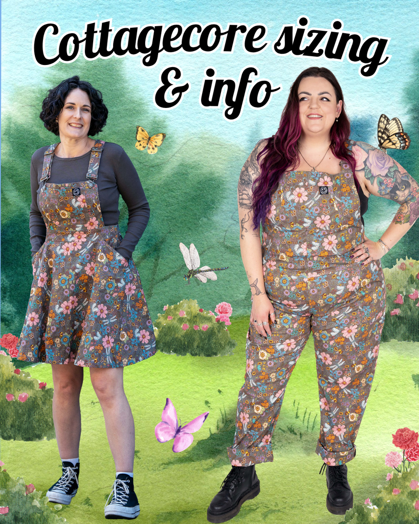 🌸 Rebel Romance Cottagecore Dungarees & Flared Pinafores Are Here!