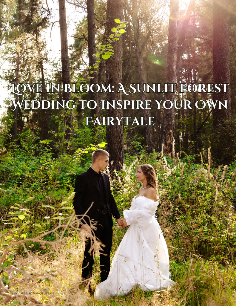 Love in Bloom: A Sunlit Forest Wedding to Inspire Your Own Fairytale