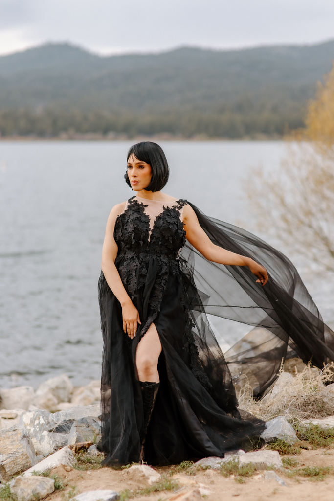 The Lady In Love  By The Lake