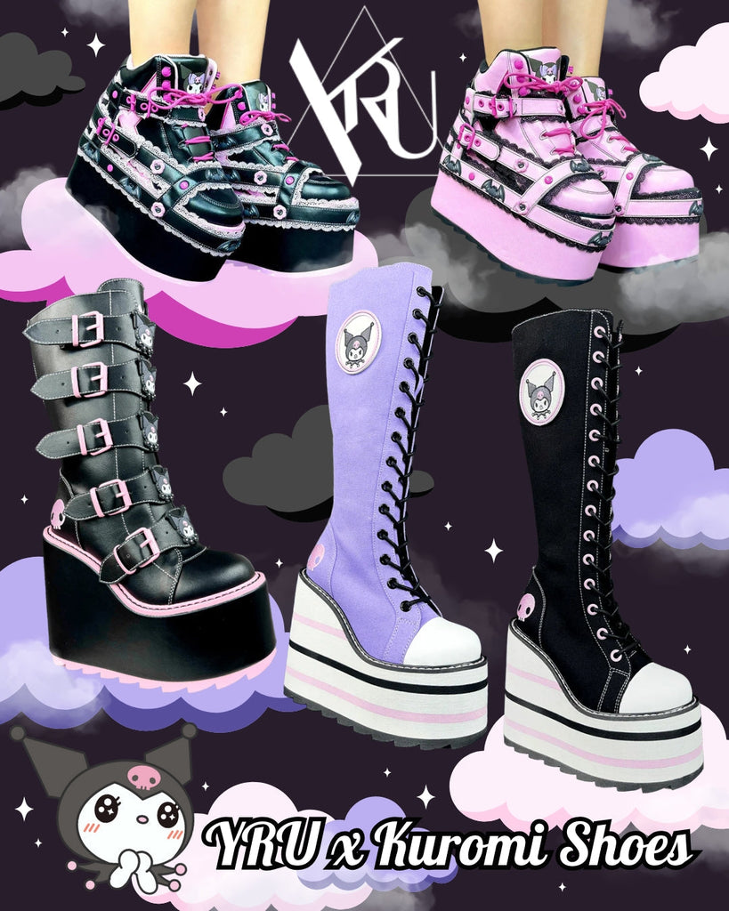 KUROMI x YRU - the Kawaii Goth Collab of Your Dreams 🖤🎀