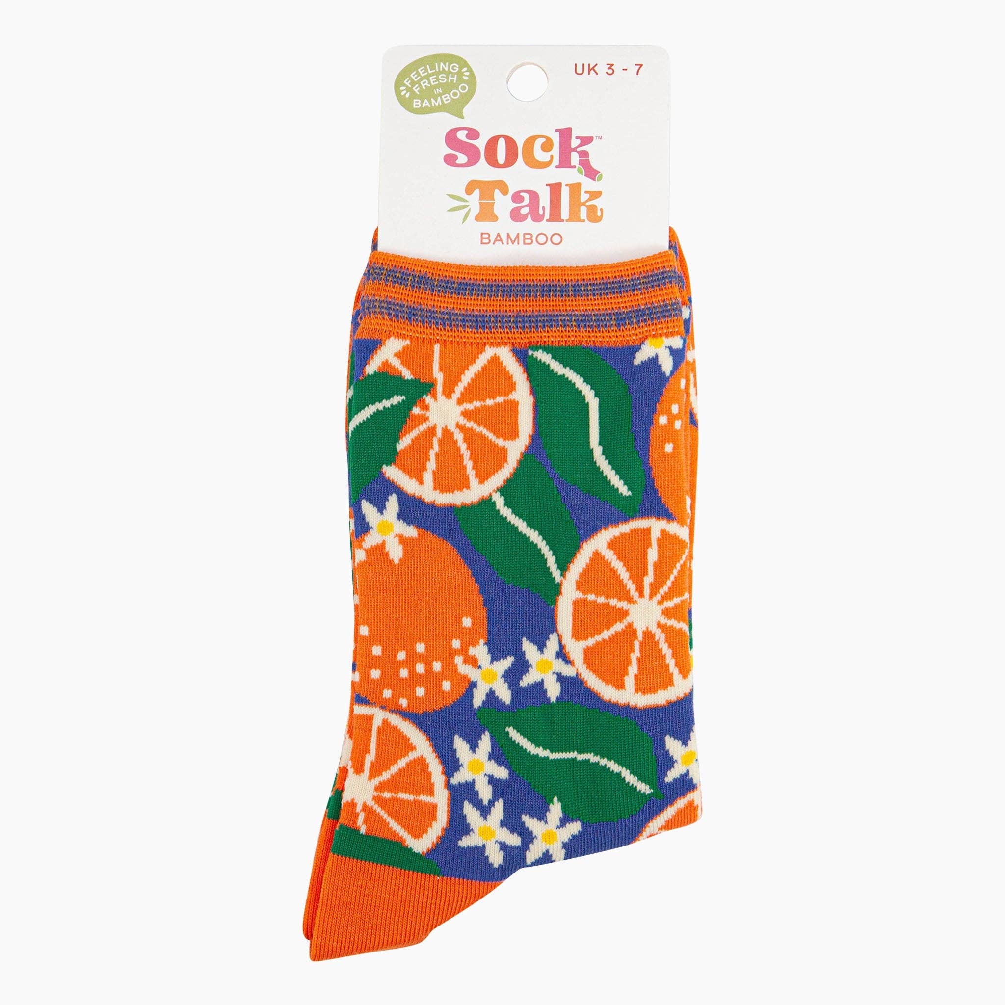 Bamboo Socks Orange Tree Bamboo Socks UK 3–7