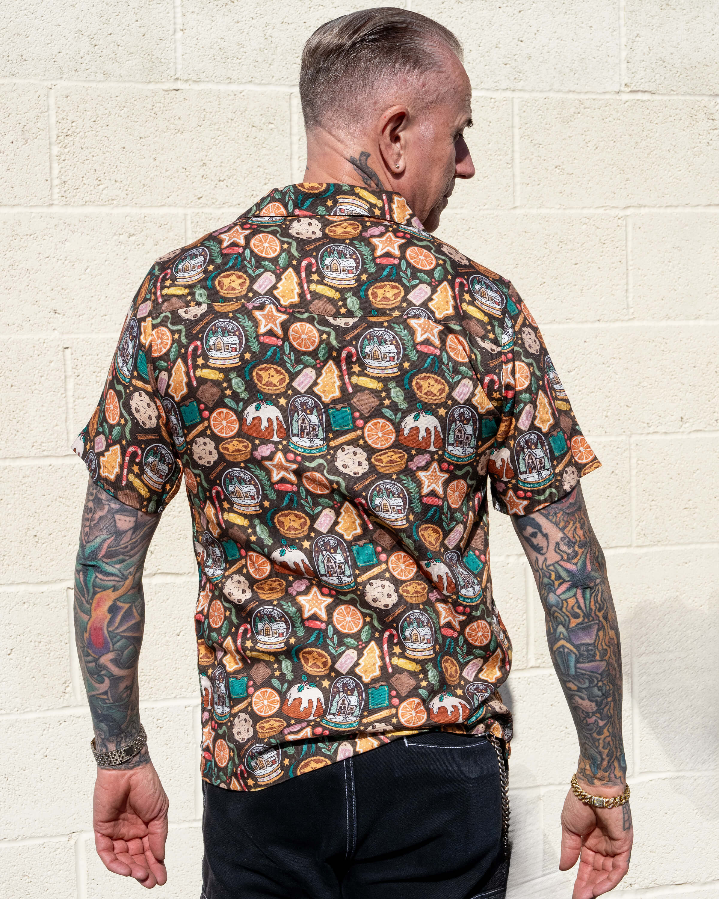 PRE ORDER Rebel Romance Yuletide Treats Resort Shirt