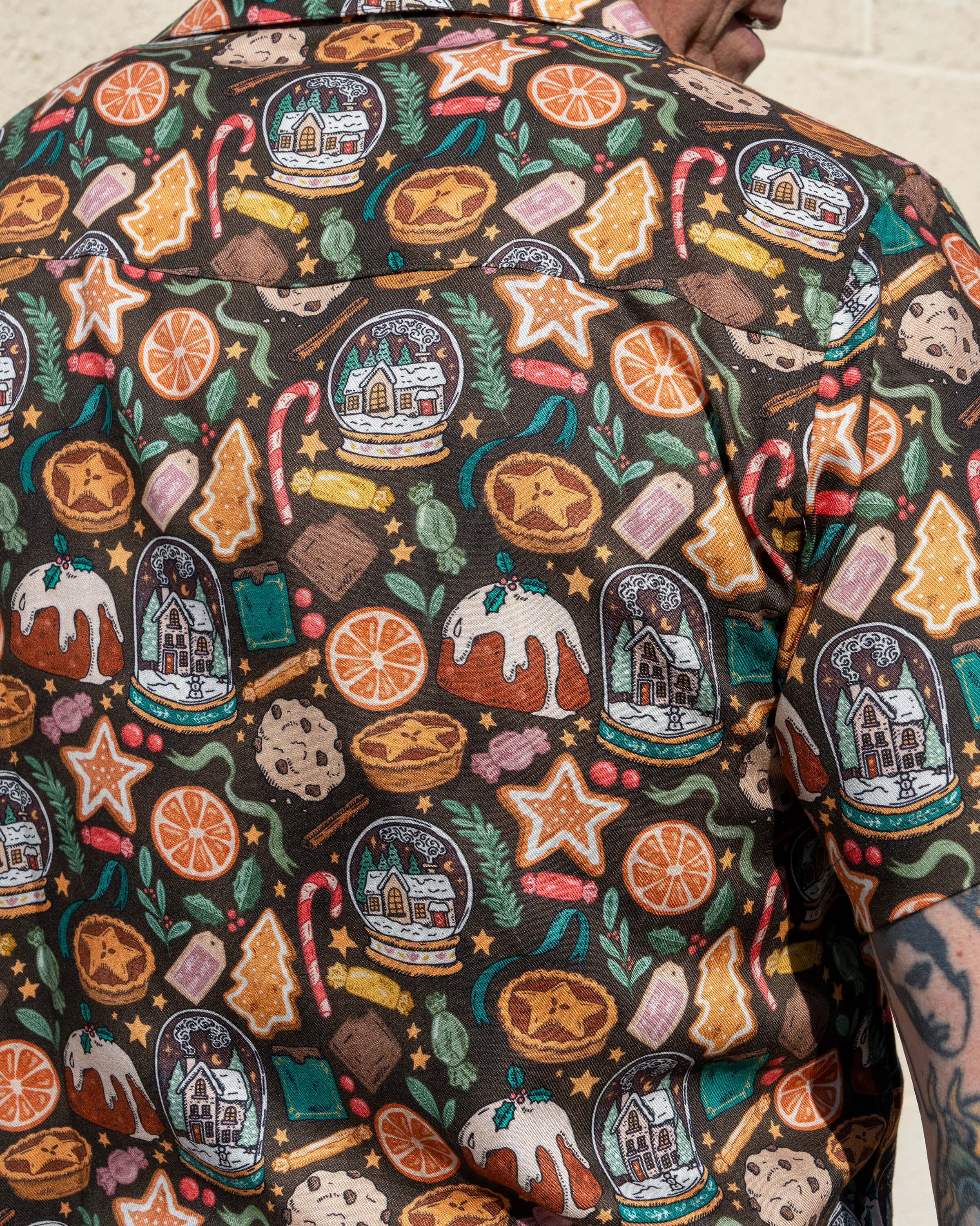 PRE ORDER Rebel Romance Yuletide Treats Resort Shirt