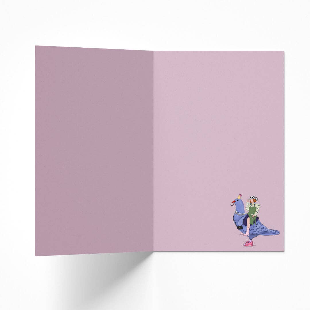 Saddle Up, It’s Time to Party Birthday Card by Eat The Moon