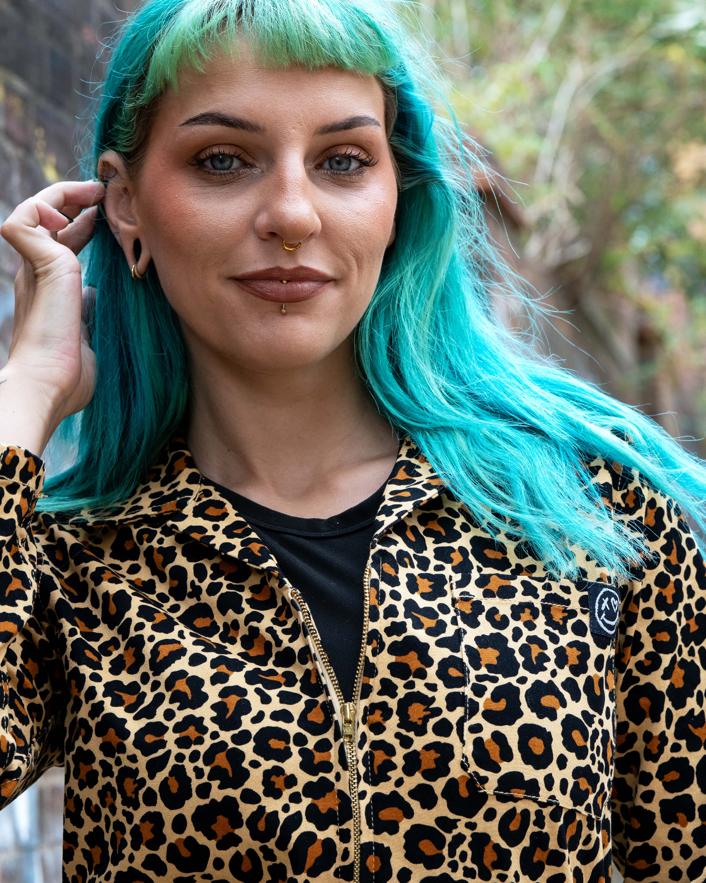 Rebel Romance Classic Leopard Print Boiler Suit