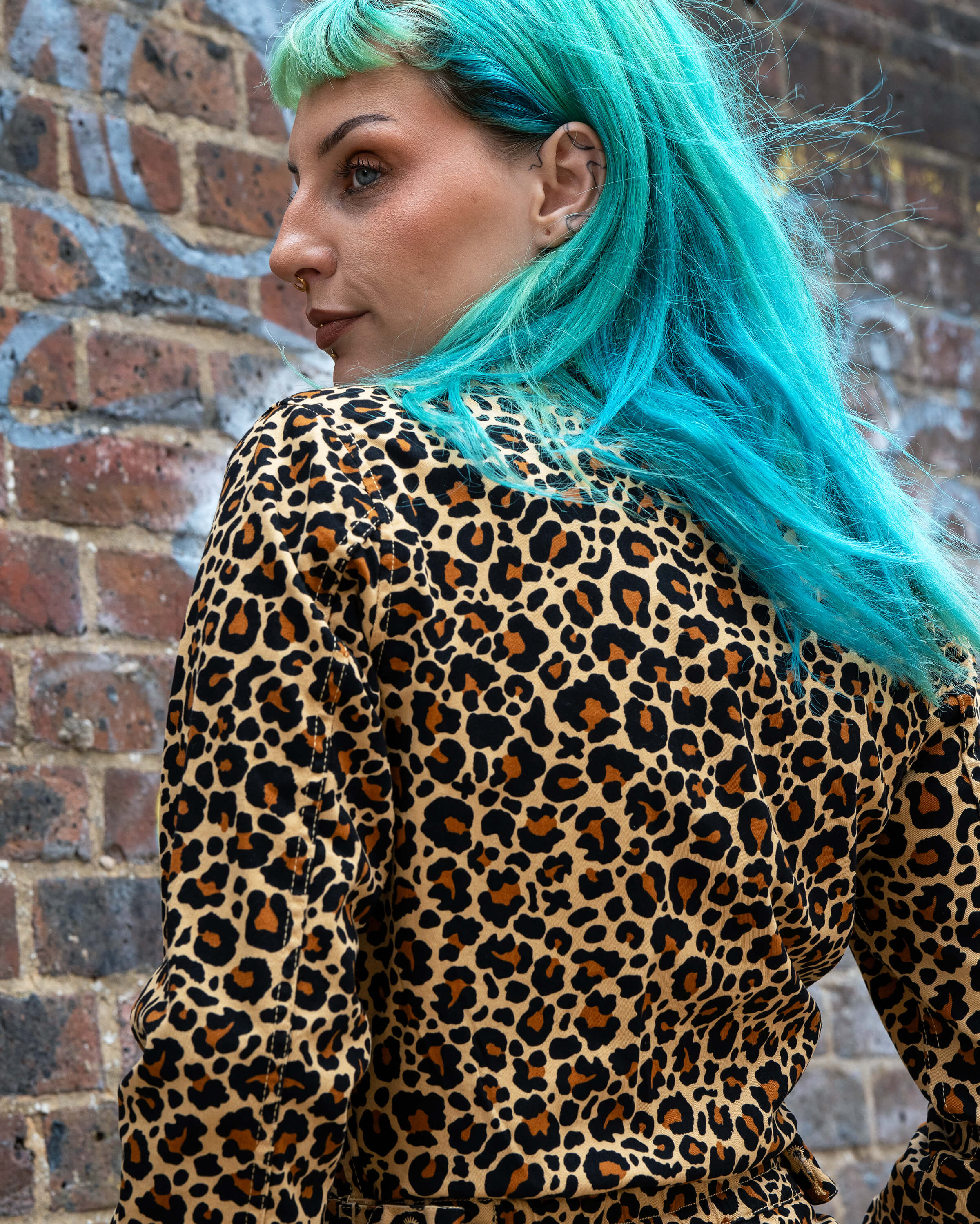 Rebel Romance Classic Leopard Print Boiler Suit