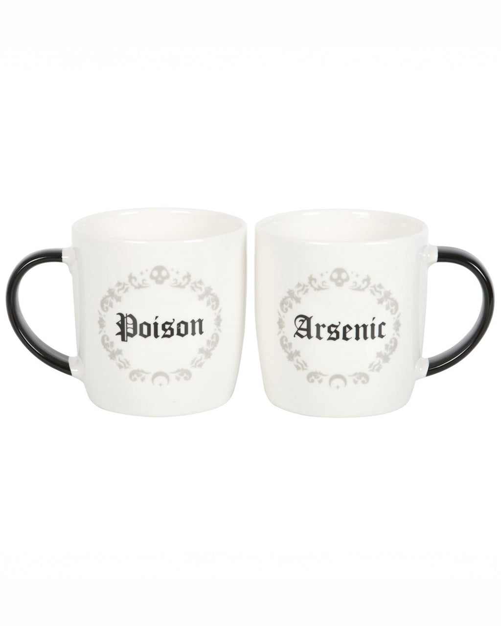 Another version of the Poison and Arsenic Couples Mug Set, with the 