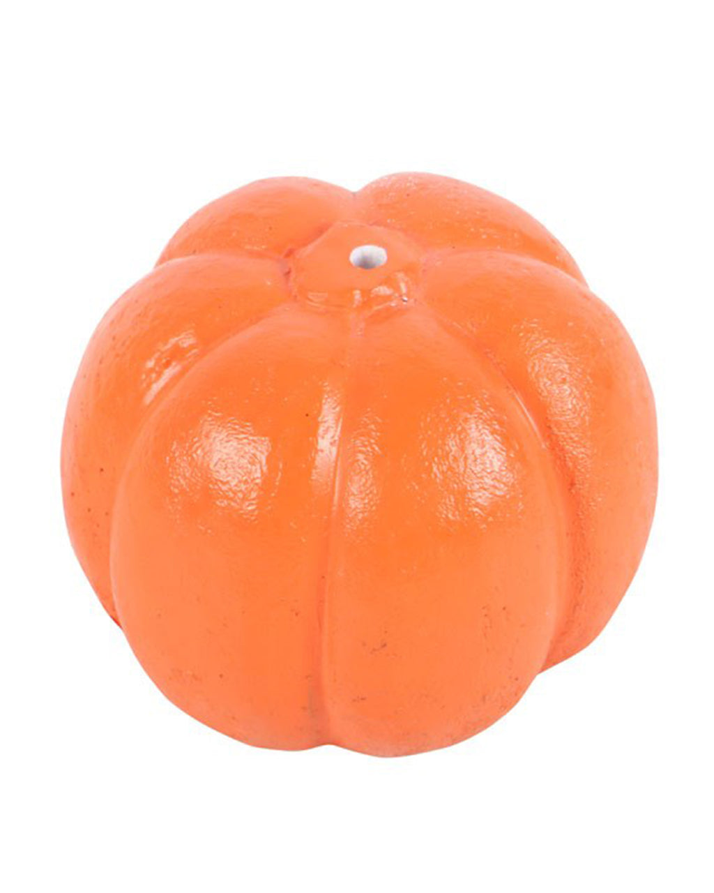 Close-up of an uncarved orange pumpkin-shaped incense stick holder from Rebel Romance, designed for Halloween décor and practical use with incense sticks. A charming seasonal home accessory.